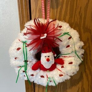 Santa Wreath